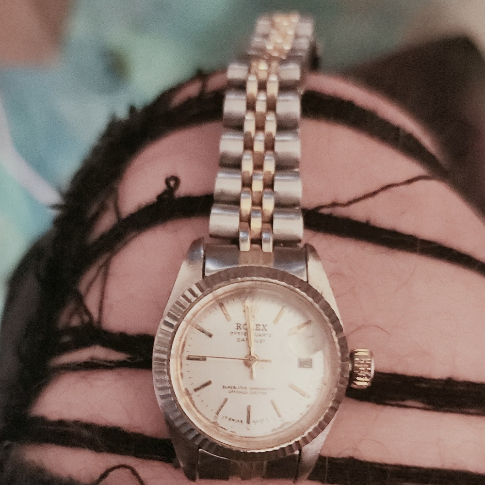 Rolex Women's Watch in Silver and Gold